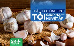 Podcast: Thật hư thông tin tỏi giúp hạ huyết áp