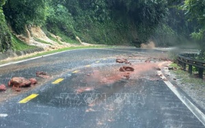 Vùng núi và trung du Bắc Bộ có mưa