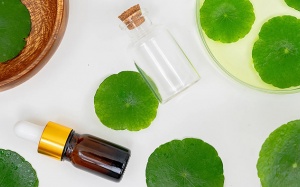 Chăm sóc da với rau má