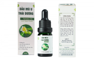 Cảnh báo 4 lô dầu mù u Thái Dương không rõ nguồn gốc đang lưu hành trên thị trường