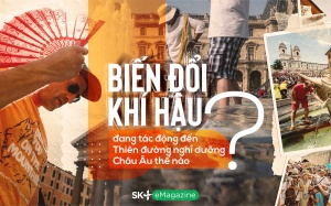 Biến đổi khí hậu đang tác động đến Thiên đường nghỉ dưỡng Châu Âu thế nào?