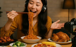 Khi bữa ăn trở thành 'màn biểu diễn'!