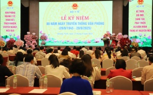 Kỷ niệm 80 năm Ngày truyền thống Văn phòng ngành Y tế