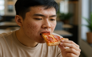 Ăn đồ dầu mỡ có gây nổi mụn?