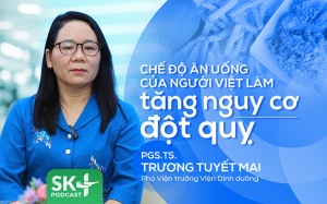 Podcast: Chế độ ăn uống của người Việt làm tăng nguy cơ đột quỵ