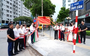 Thêm 3 tuyến phố an toàn thực phẩm có kiểm soát tại Phường Cầu Giấy