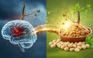 Tai biến mạch máu não và giải pháp hỗ trợ từ đậu tương lên men