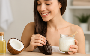 Bí quyết chăm sóc tóc từ dầu dừa