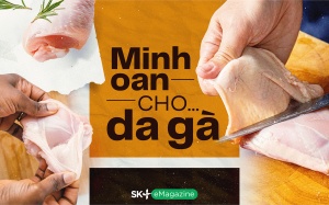 Minh oan cho… da gà