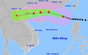 Bão Ragasa khả năng suy yếu, nhưng không được chủ quan