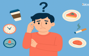 Infographic: 6 thói quen thường gặp dễ làm tăng đường huyết