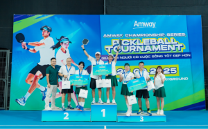 Pickleball Amway Championship Series – Tiếp lửa đam mê tại TP. Hồ Chí Minh