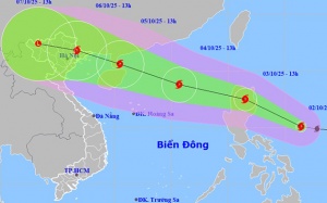 Áp thấp nhiệt đới mạnh lên thành bão Matmo, ảnh hưởng nước ta thế nào?