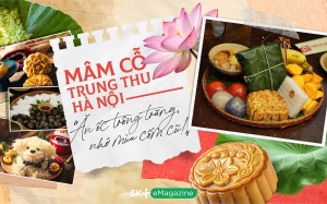 Ăn ốc trông trăng, nhớ mùa cốm cũ!