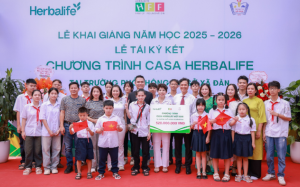 Herbalife Việt Nam triển khai chương trình trợ bữa ăn dinh dưỡng hằng ngày cho người có hoàn cảnh khó khăn