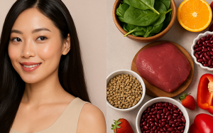 Ngăn tóc bạc sớm với 5 nhóm thực phẩm