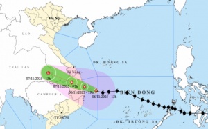 Bão số 13 đổ bộ với sức gió rất mạnh, cảnh báo khu vực nguy hiểm
