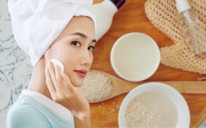 Bật mí lợi ích của toner nước gạo với làn da