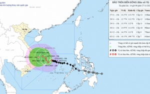 Đất liền nắng, trên biển dông bão