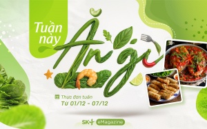 Thực đơn tuần ngon miệng cho cả nhà khỏe