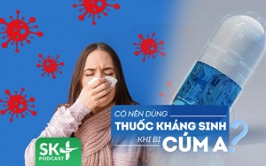 Podcast: Bị cúm A có nên dùng kháng sinh không?