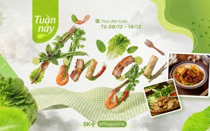 Gợi ý thực đơn tuần giúp chị em đỡ bận rộn bếp núc