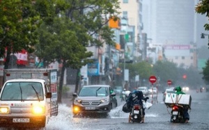 Cảnh báo mưa lớn diện rộng ở Trung Bộ
