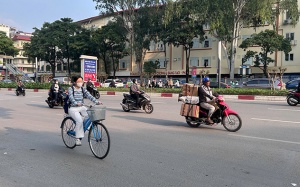 Bắc Bộ lạnh buốt vào sáng sớm 