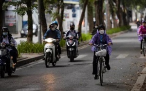 Không khí lạnh tăng cường trở lại, Bắc Bộ có mưa nhỏ vài nơi