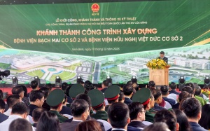 Khánh thành cơ sở 2 Bệnh viện Bạch Mai và Việt Đức tại Ninh Bình