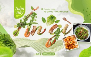 Thực đơn 7 mâm cơm nhà chuẩn vị, đủ dinh dưỡng