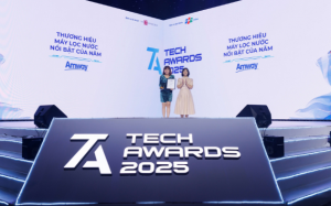 Amway: Cú “Hattrick” ấn tượng tại Tech Awards 2025