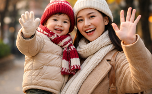 Bảo vệ sức khỏe trẻ em trong thời tiết lạnh ẩm