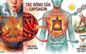 Ăn cay ảnh hưởng thế nào đến quá trình trao đổi chất và tuổi thọ?