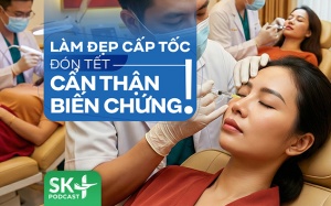 Podcast: Làm đẹp cấp tốc đón Tết, cẩn thận biến chứng