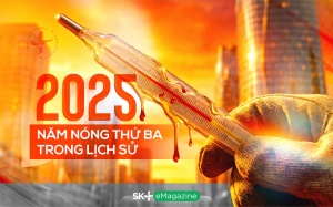 2025 - năm nóng thứ ba trong lịch sử
