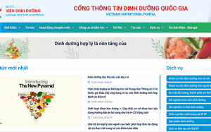 Chính thức ra mắt Cổng thông tin Dinh dưỡng Quốc gia