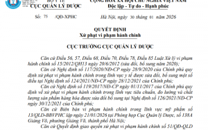 Công ty TNHH thương mại Vạn Minh bị xử phạt 150 triệu đồng