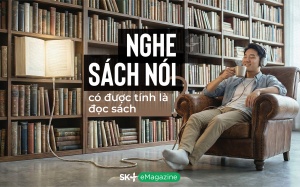 Nghe sách nói có được tính là đọc sách?