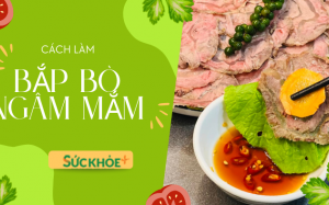 Cách làm món bắp bò ngâm mắm chuẩn vị ngày Tết