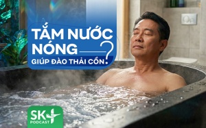 Podcast: Tắm nước nóng giúp đào thải cồn?