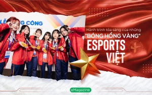 Hành trình tỏa sáng của những “bóng hồng vàng” Esports Việt