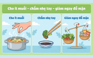 Cho bớt muối - chấm nhẹ tay: 'Chìa khóa vàng' bảo vệ sức khỏe cả gia đình