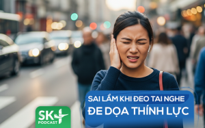 Podcast: Sai lầm khi đeo tai nghe đe dọa thính lực