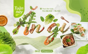 Ăn ngon suốt tuần với thực đơn hấp dẫn, độc đáo 