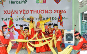 “Xuân Yêu Thương” 2026 đến với trẻ em và người cao tuổi tại Casa Herbalife