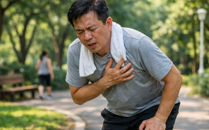 Hở van 3 lá 2/4, đi bộ bị mệt, tim đập nhanh có sao không?