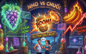 Nho và chuối: Loại nào khiến đường huyết tăng nhanh hơn?