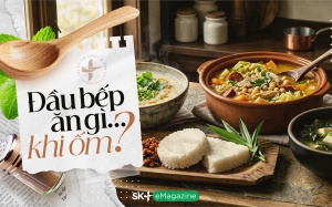 Đầu bếp ăn gì… khi ốm?