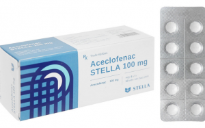 Thu hồi 1 lô thuốc giảm đau xương khớp Aceclofenac STELLA 100mg